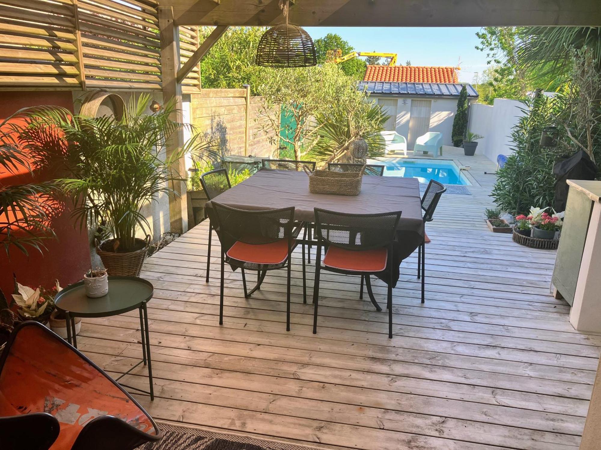 Villa Baliste Et Sa Piscine Aux Sables D'Olonne ชาโตว์-ดิโอโลนน์ ภายนอก รูปภาพ