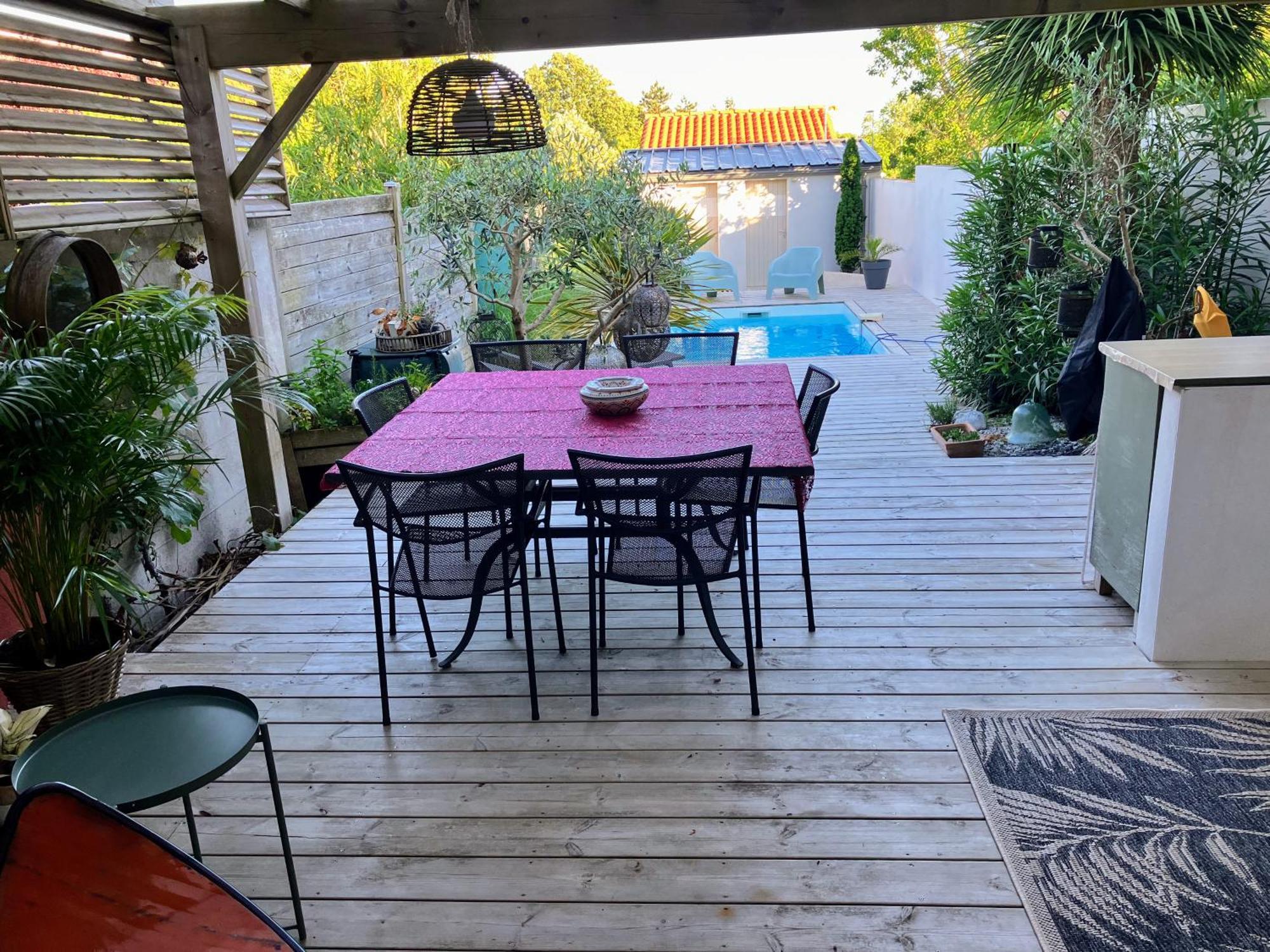 Villa Baliste Et Sa Piscine Aux Sables D'Olonne ชาโตว์-ดิโอโลนน์ ภายนอก รูปภาพ